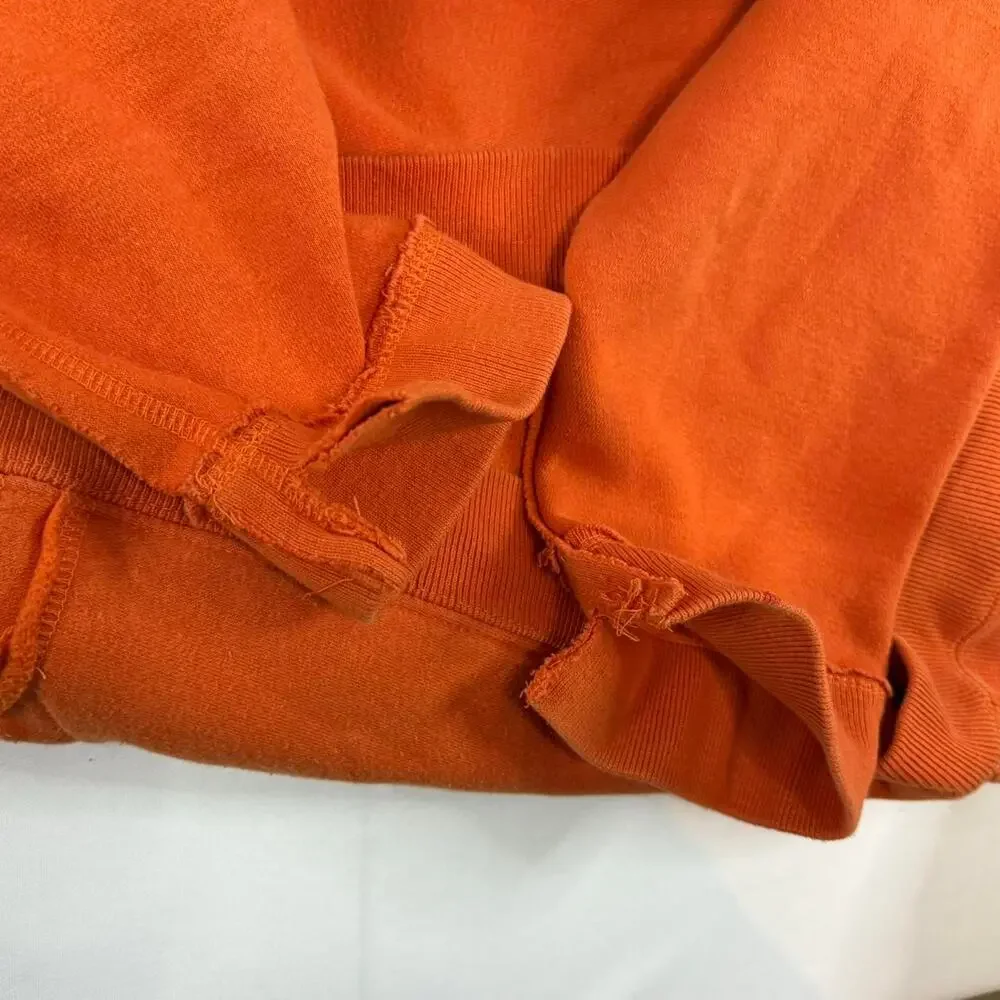 Vintage Hoodie Panama City Orange and Black Hoodie Size Medium - Picture 4 of 4